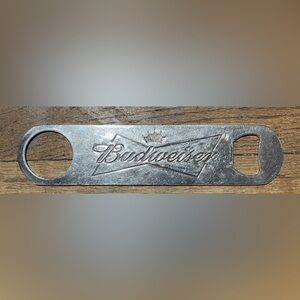 Vintage Budweiser Metal Bottle Opener